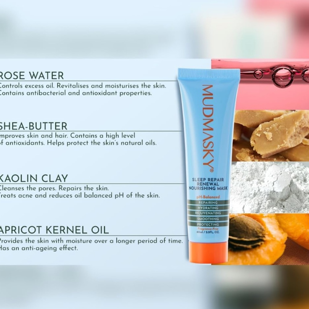 NEW Mudmasky Sleep Repair Renewal Nourishing Mask